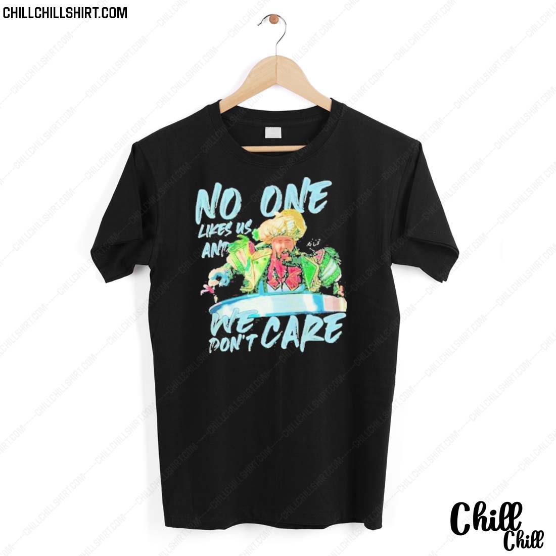 Nice travis And Jason Kelce Football No One Like Us And We Don’t Care T-shirt