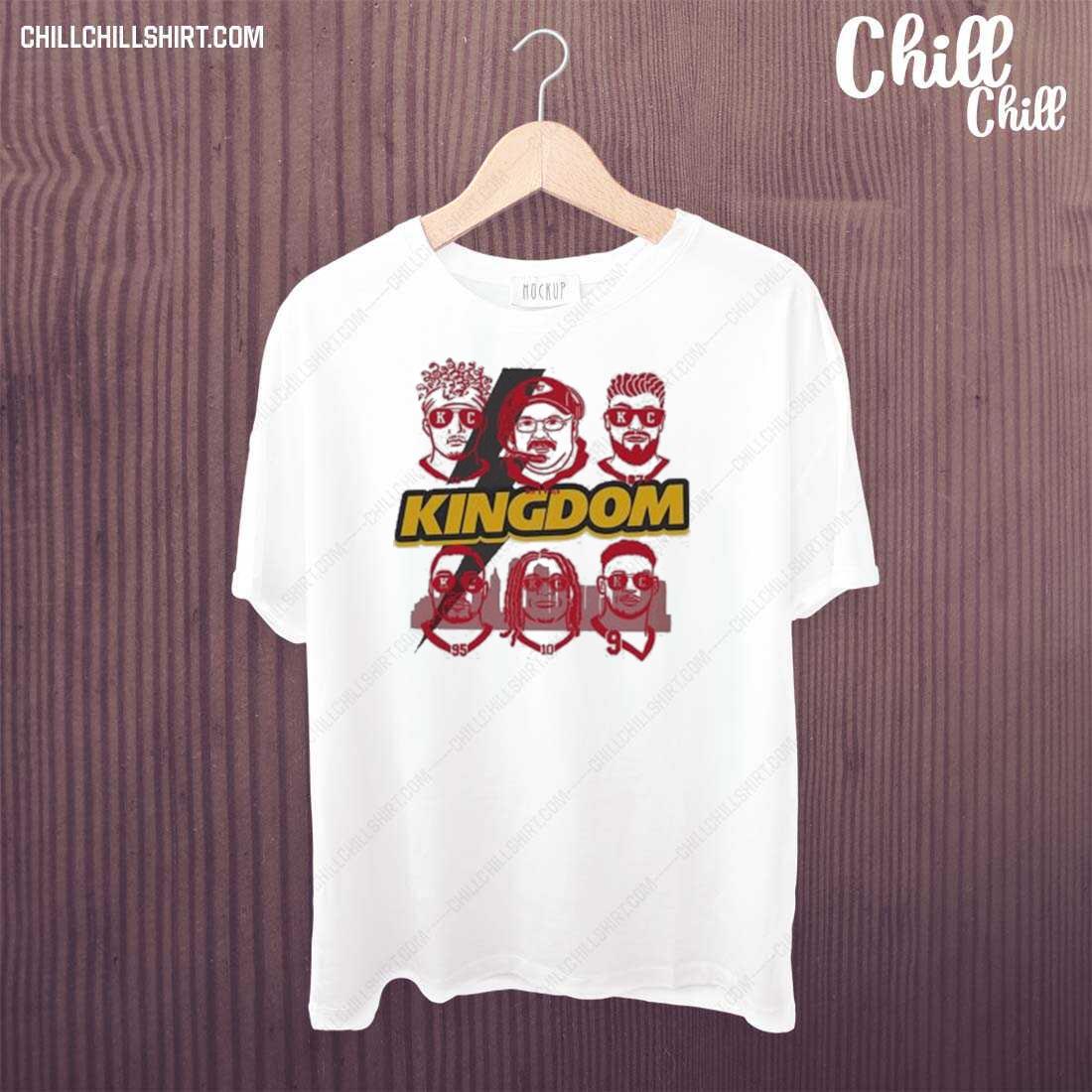 Official kansas City Football Mahomes Reid Kingdom 2023 T-shirt