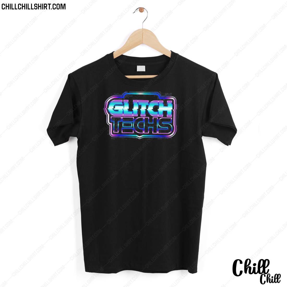 Nice dabney Logo Glitch Techs T-shirt