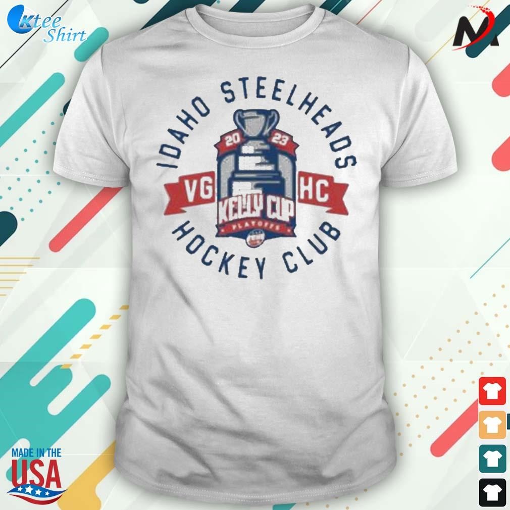 Best men's violent gentlemen x Idaho steelheads kelly cup playoffs logo t-shirt