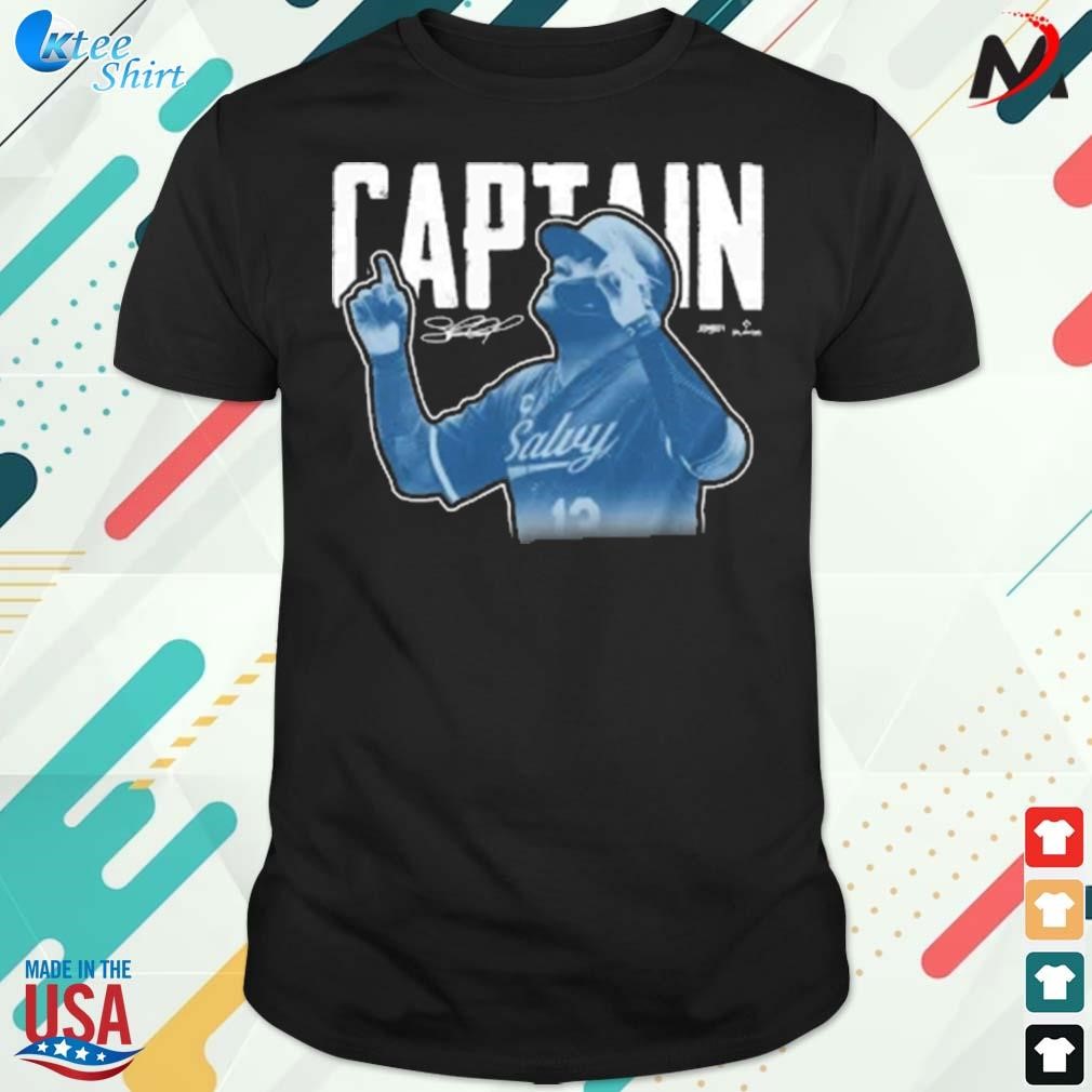 Funny salvy Captain signature series t-shirt