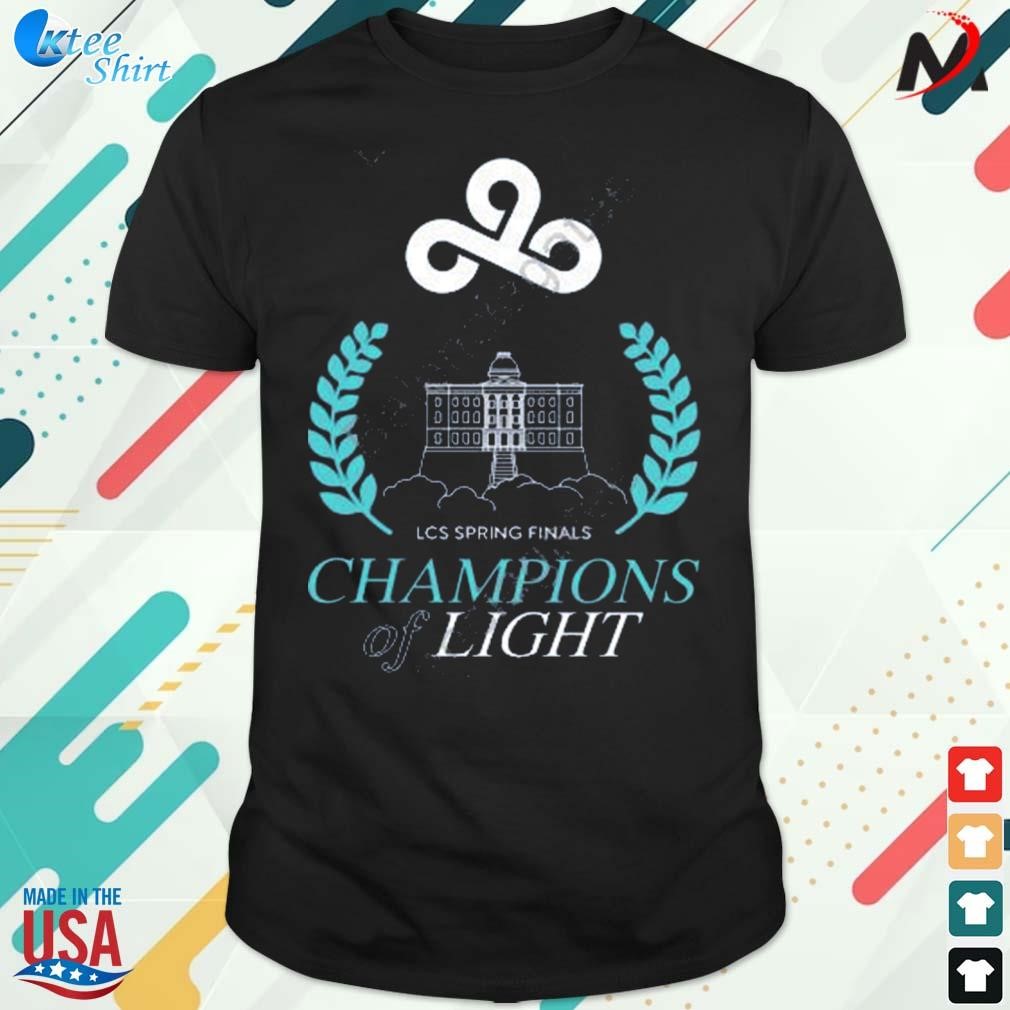 Official lcs spring finals champions of light t-shirt