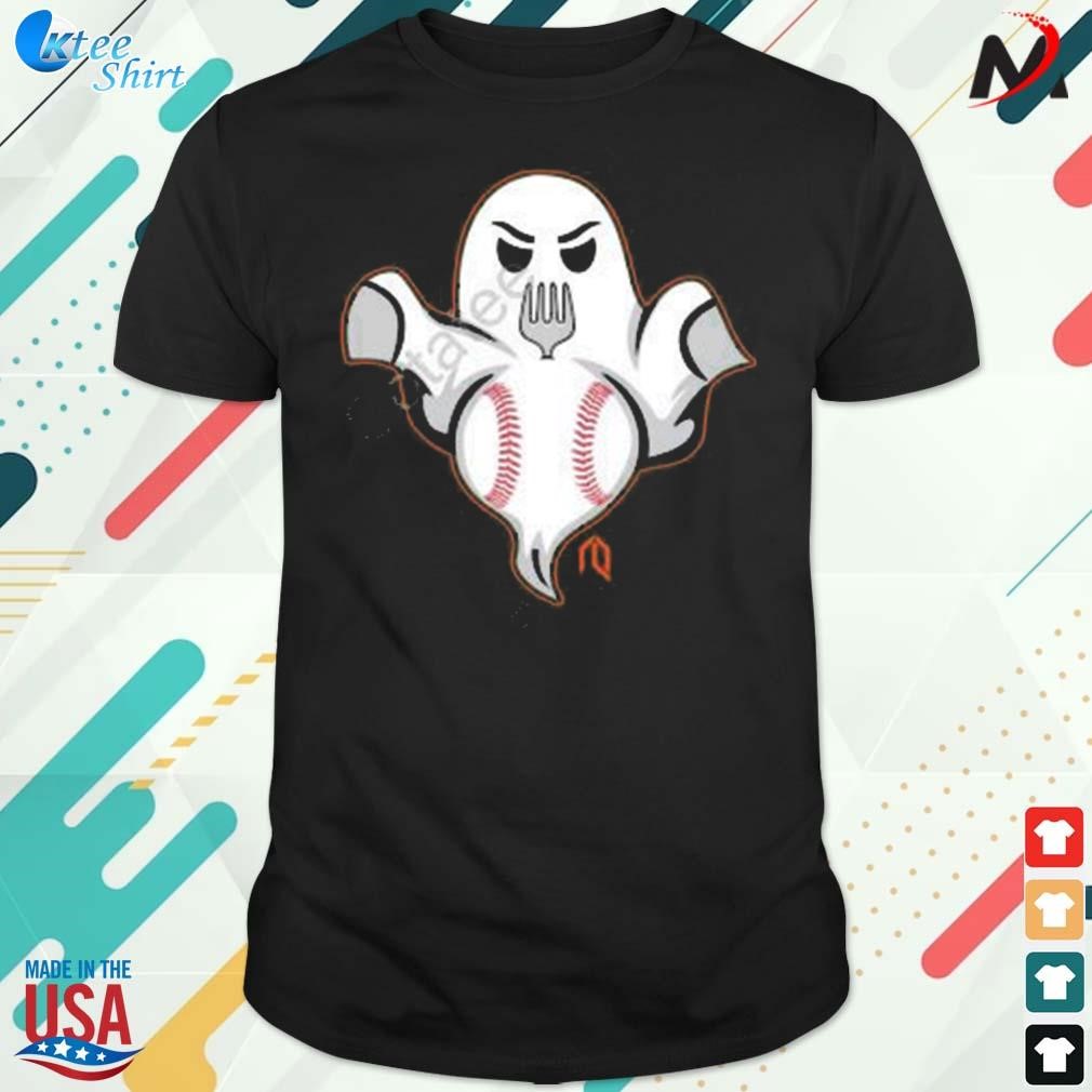 Original ghost fork kodai senga New York mets t-shirt