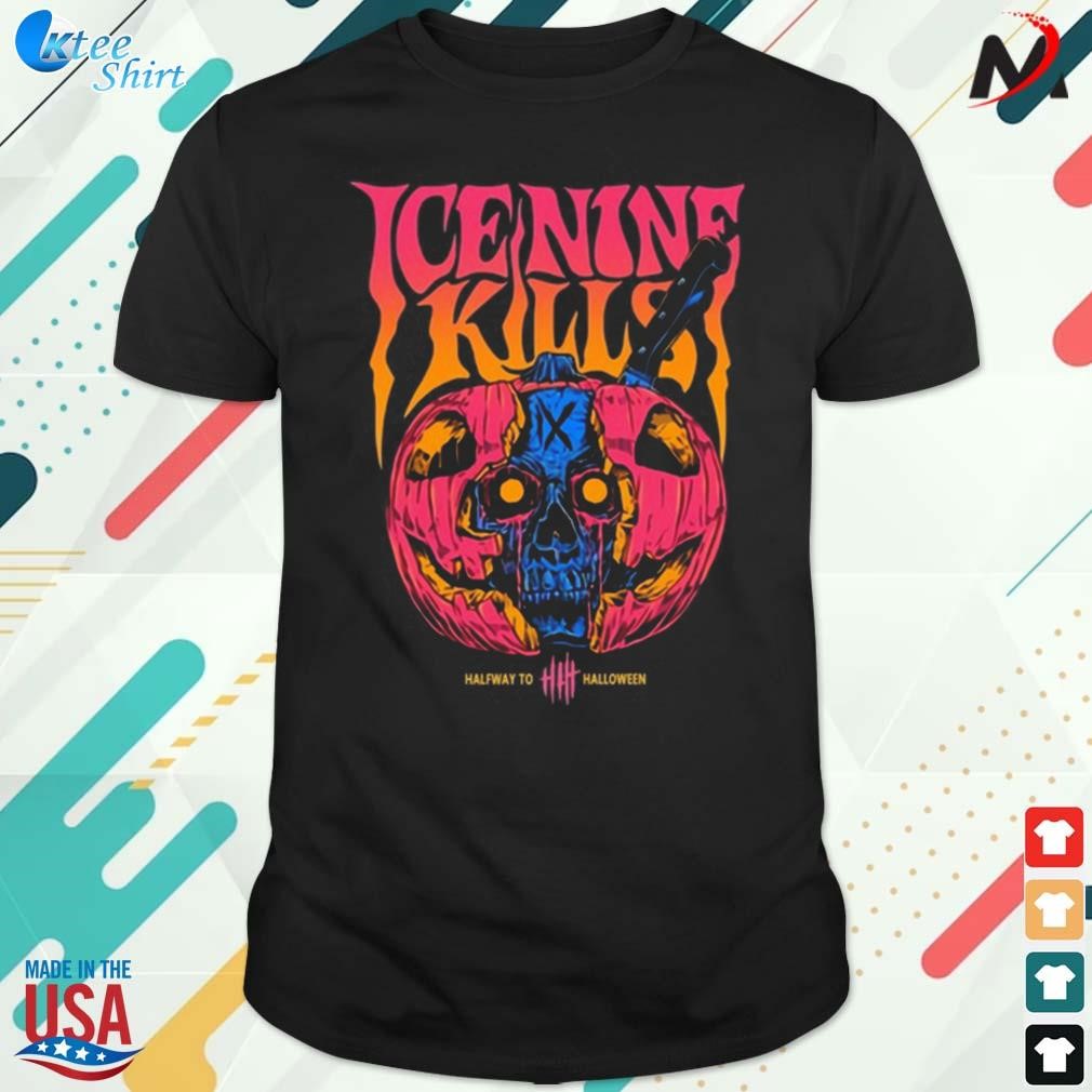 Original ice nine kills halfway to halloween t-shirt