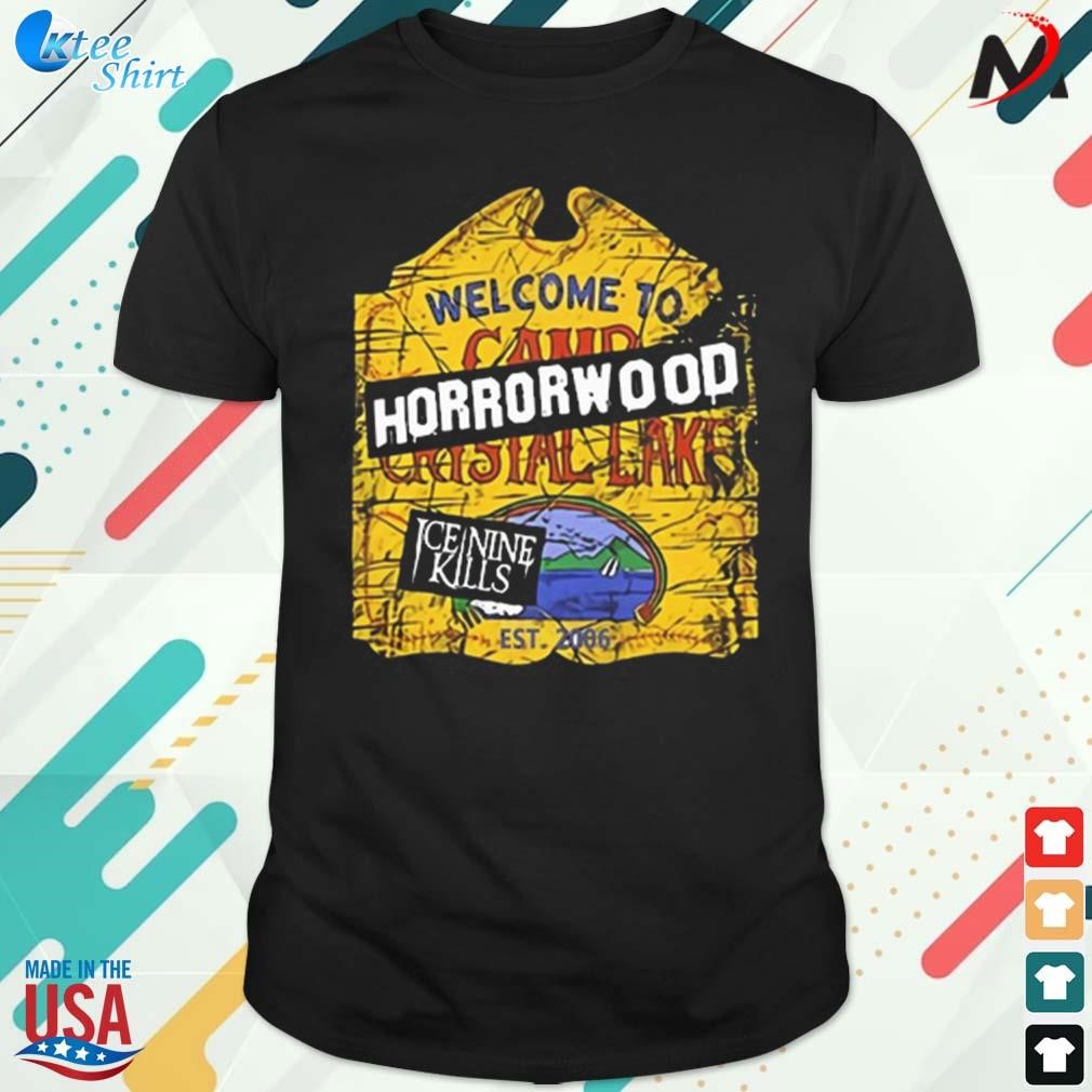 Original ice nine kills welcome to horrorwood halfway to halloween t-shirt
