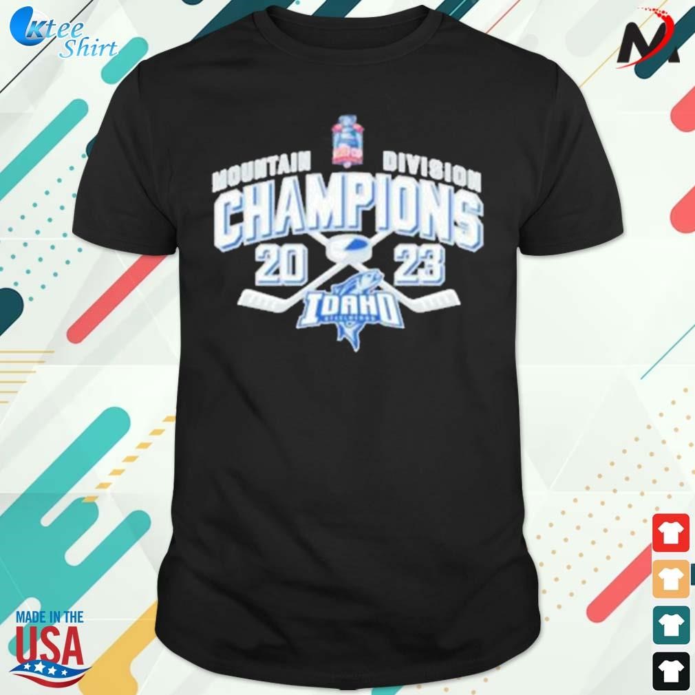 Top idaho 2023 men's western Division champions royal mountain t-shirt