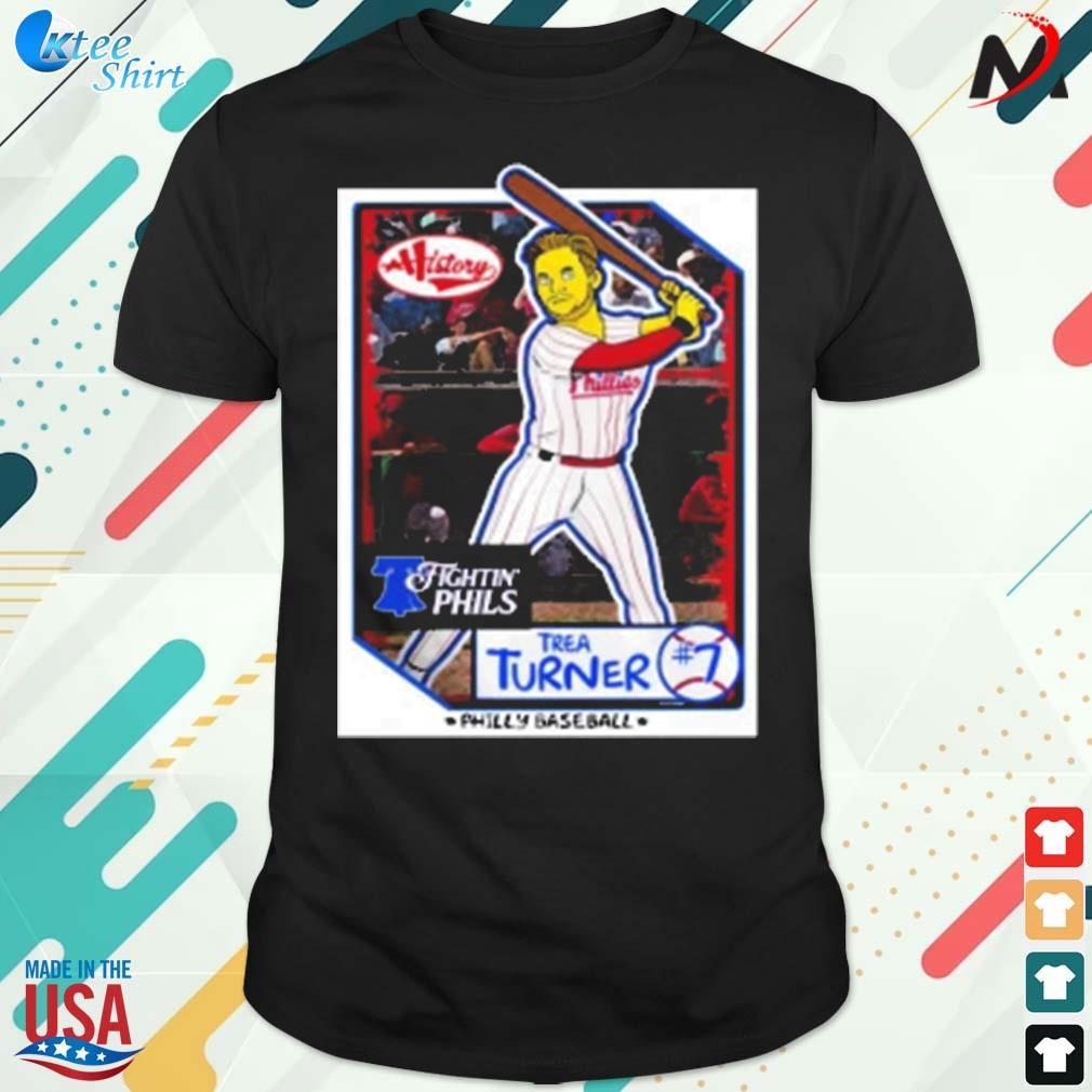 Top philadelphia Trea Turner simpson history Philly baseball t-shirt