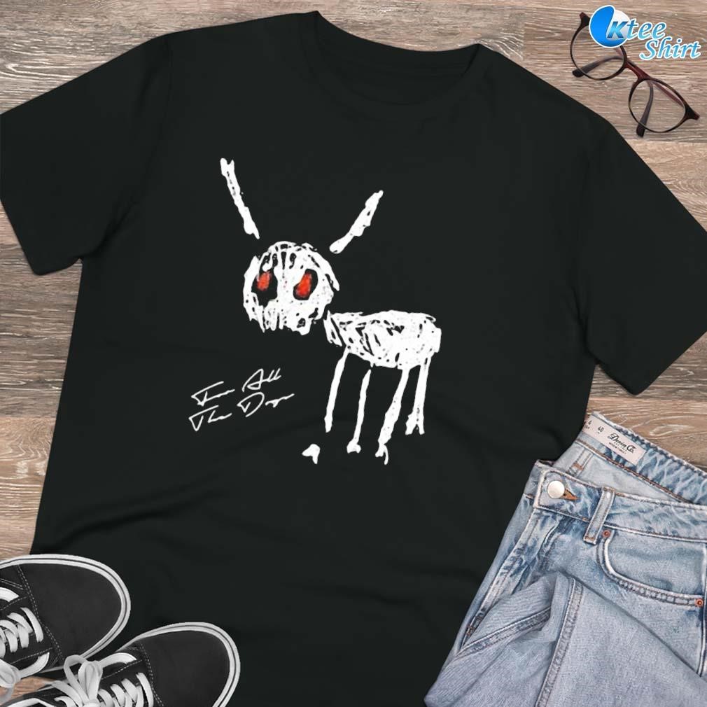 Premium Drake for all the dogs art design T-shirt