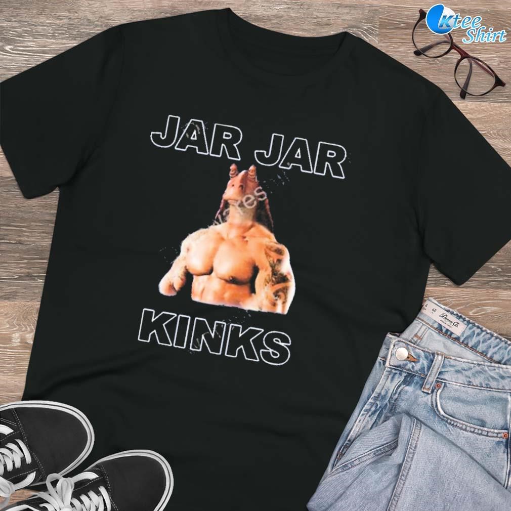 Premium Jar jar kinks photo design t-shirt