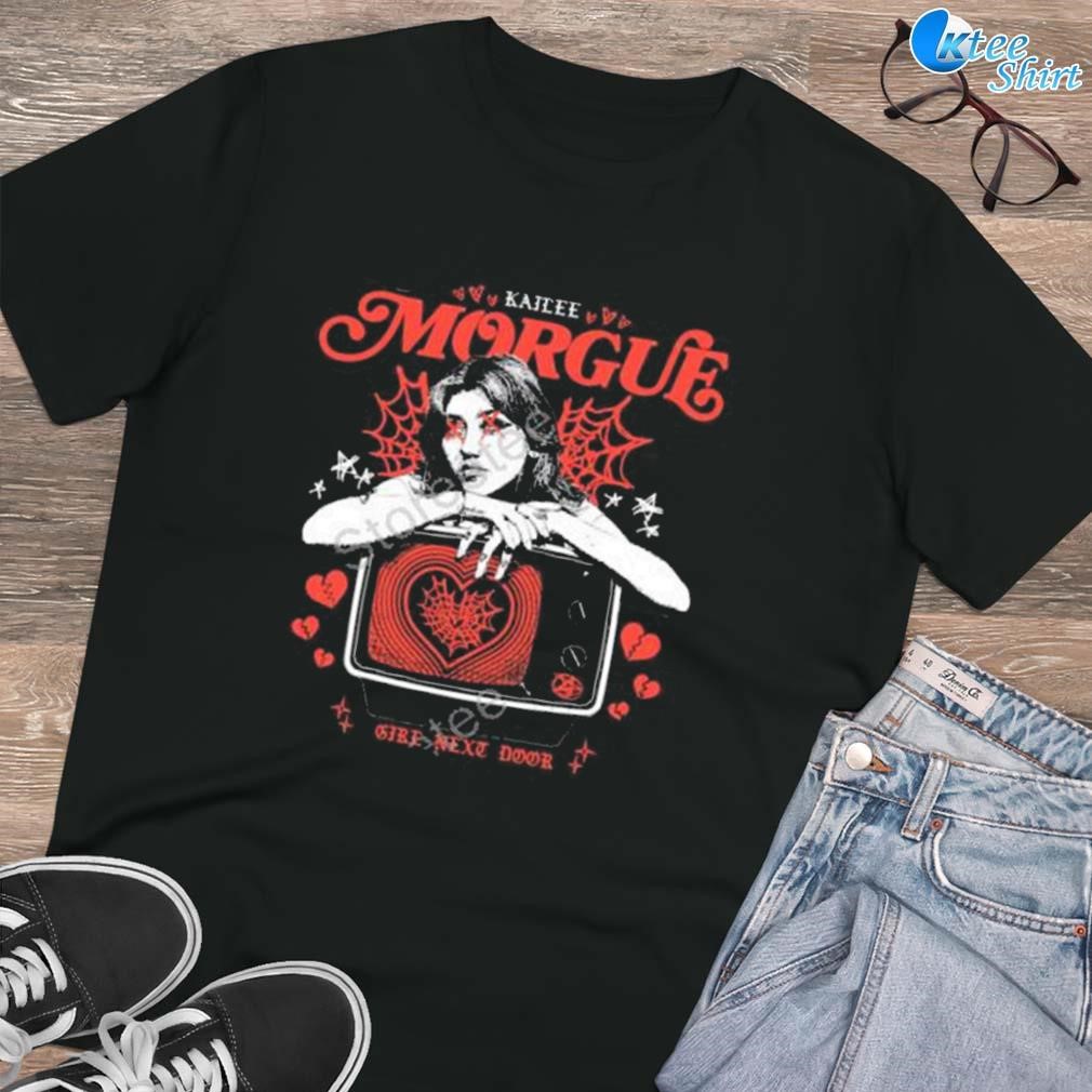 Premium Kailee morgue merch girl next door photo design t-shirt