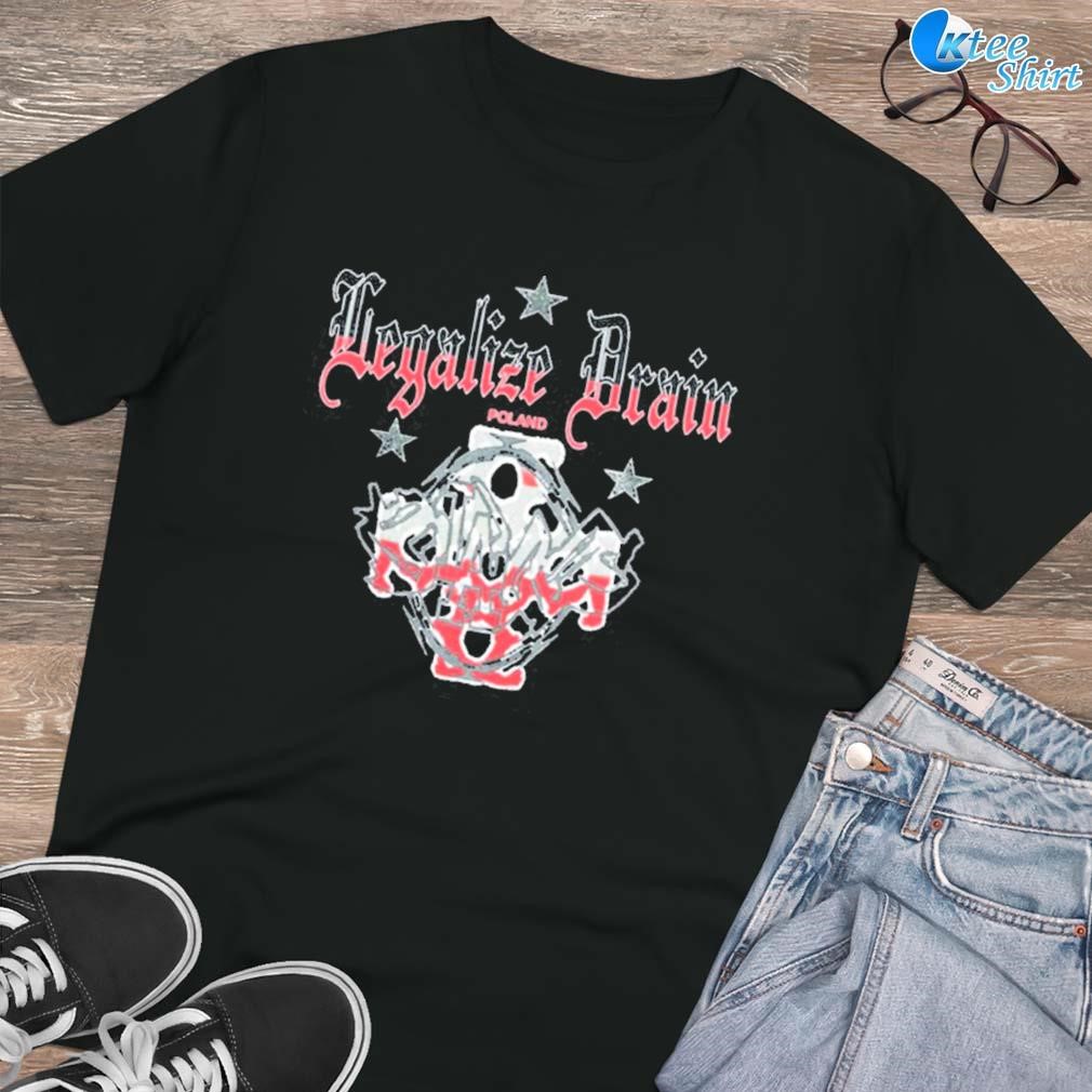 Premium Legalize drain Poland art design t-shirt