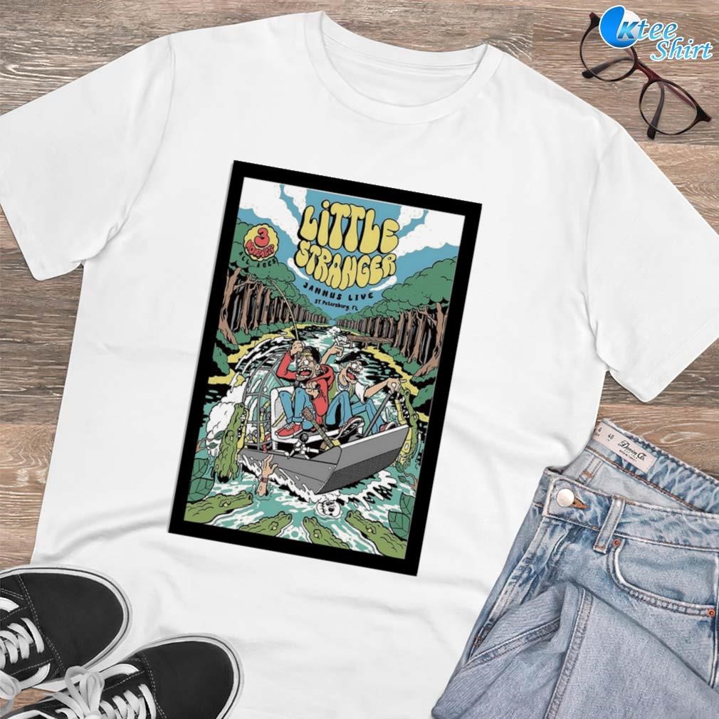 Premium Little stranger band november tour 2023 Jannus live St. Petersburg FL Allages art poster design t-shirt