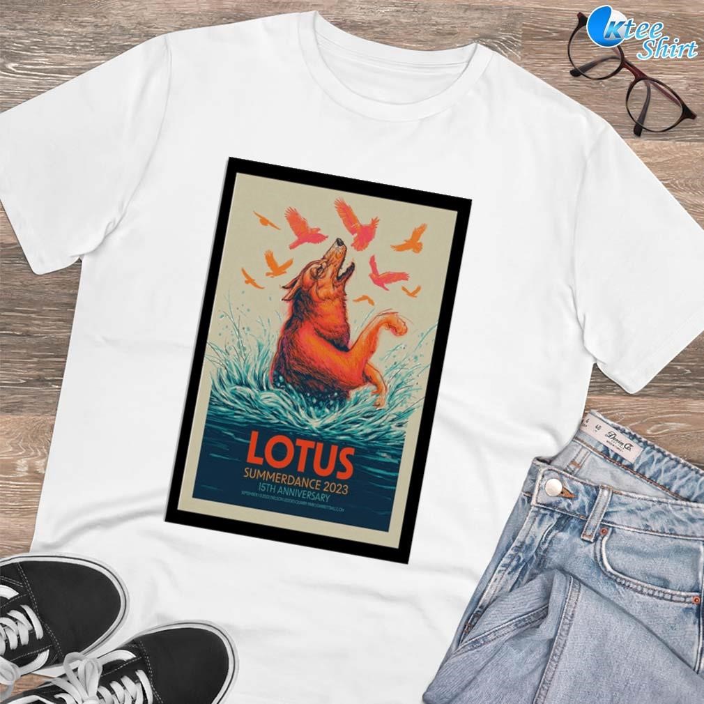 Premium Lotus summerdance 2023 sept 1-3 art poster design t-shirt