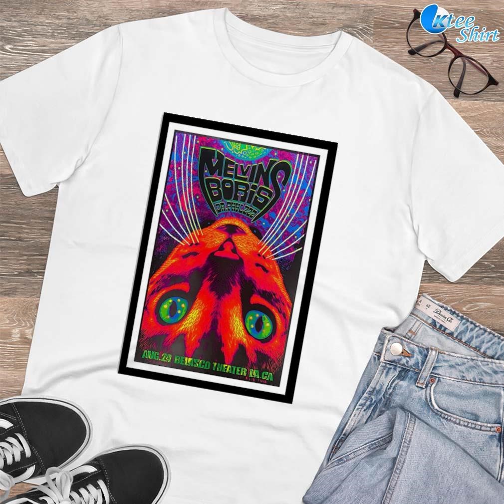 Premium Melvins Los Angeles 24.08.2023 art poster design t-shirt