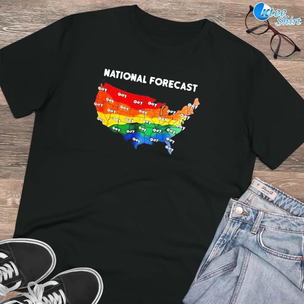 Premium National Forecast LGBTQ T-shirt