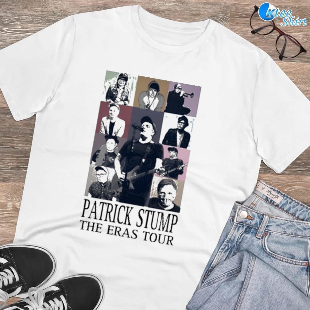 Premium Sarah Craik Patrick Stump the eras tour photo design t-shirt