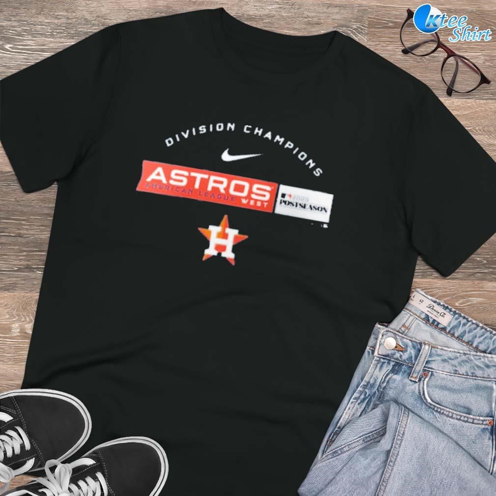 Houston Astros Nike 2023 Al West Division Champions T-Shirt, hoodie,  sweater and long sleeve