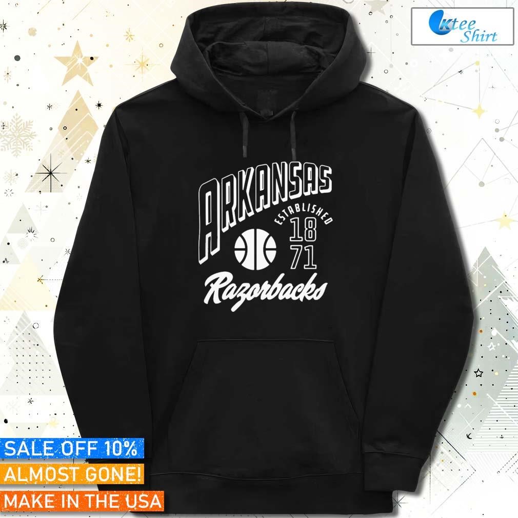 Arkansas Razorbacks Basketball Established 1871 hoodie