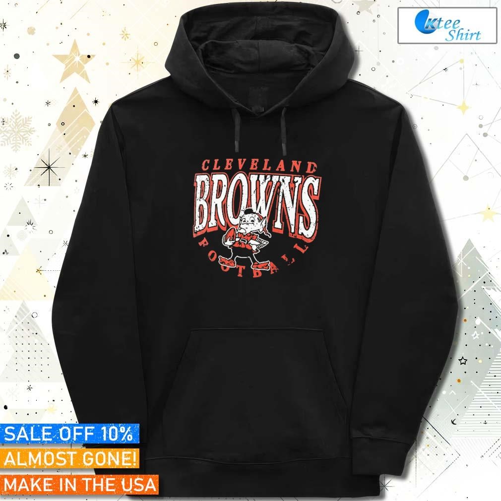 Cleveland Browns Football Big and Tall Throwback hoodie