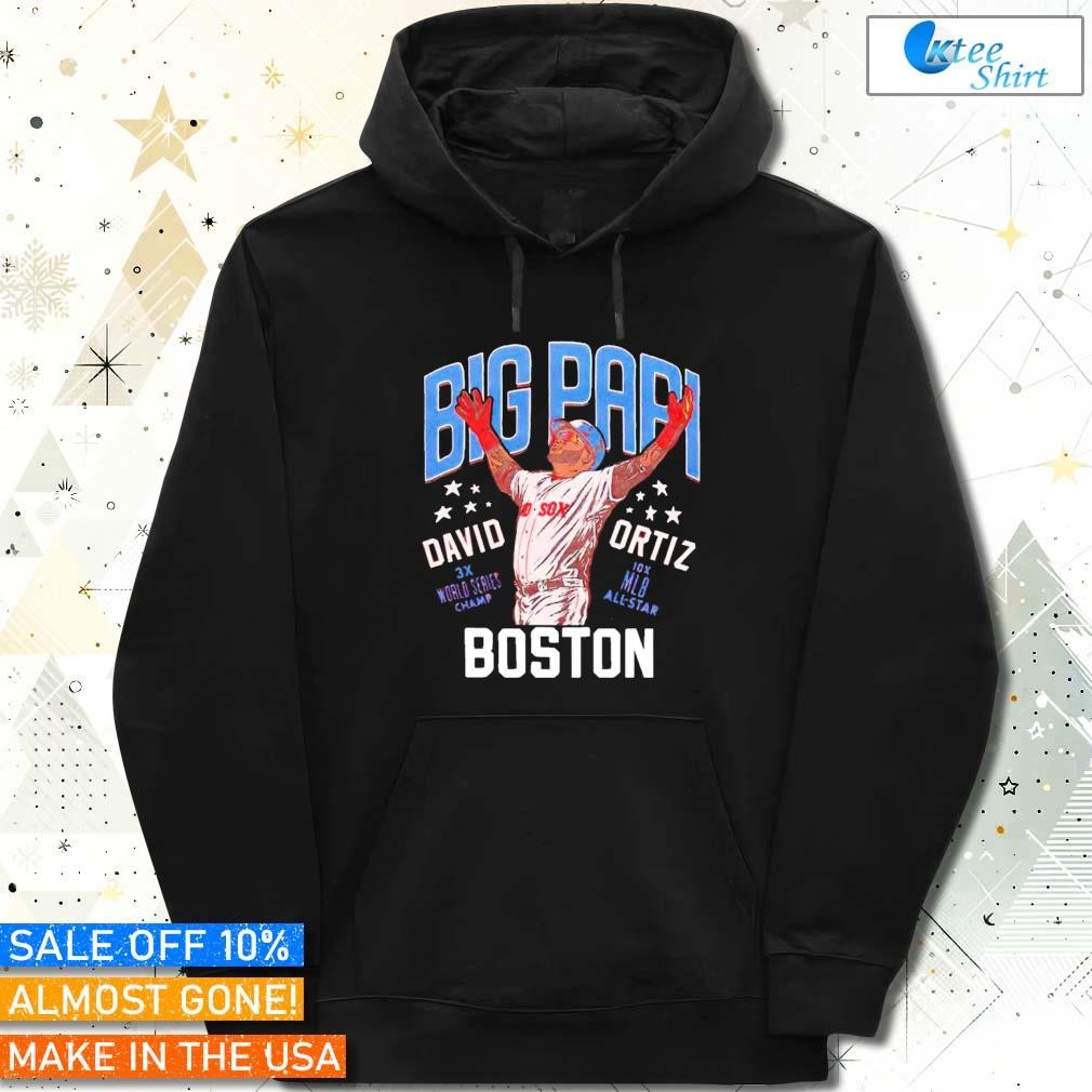 David Ortiz Big Papi Boston Red Sox legend hoodie