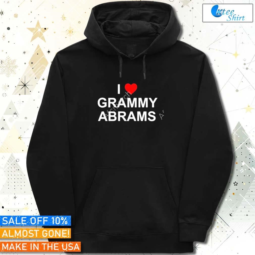 Feeldifficult I Love Grammy Abrams hoodie