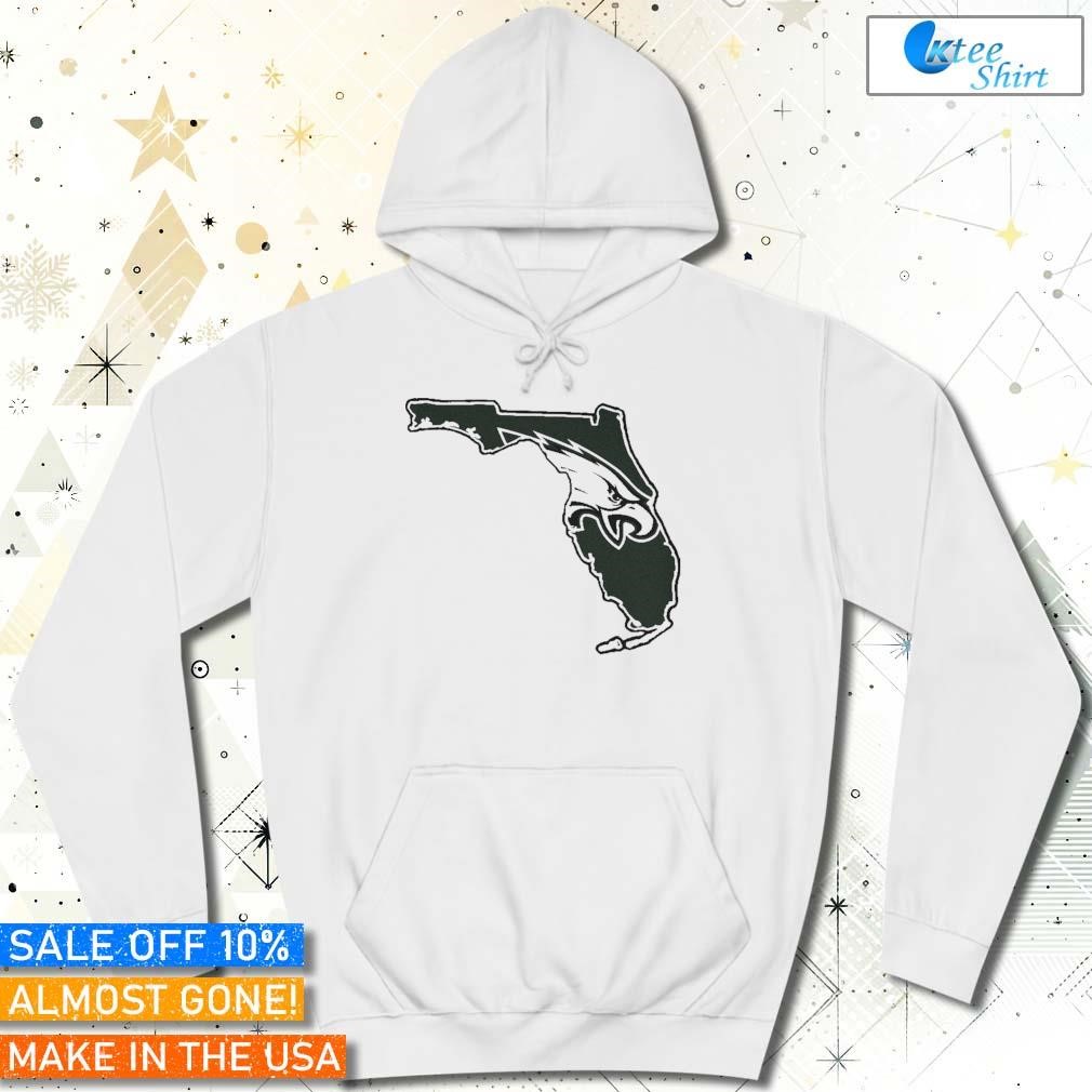 Florida Bleeds green Philadelphia Eagles 2023 Hoodie