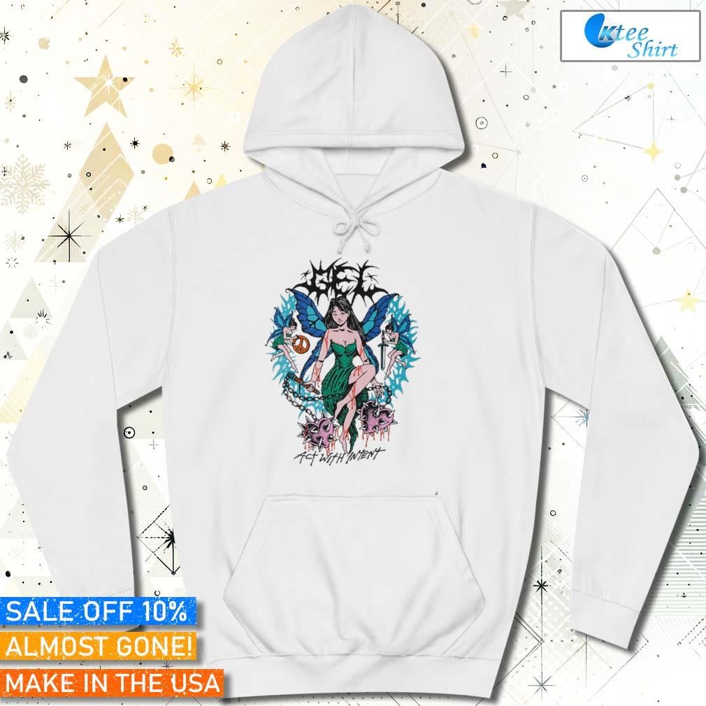 Gel fairy act with intent artwork hoodie