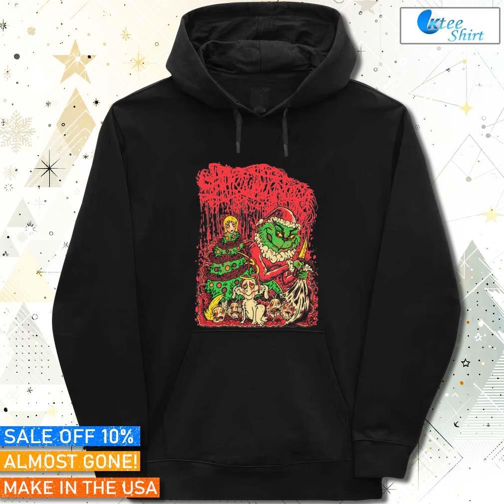 How the bogg stole Christmas 2023 Grinch Santa hoodie