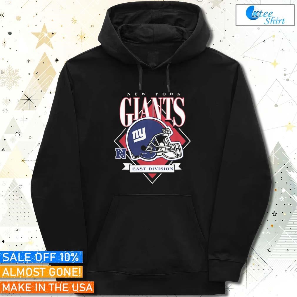New York Giants East Division Helmet Historic Mark Hoodie