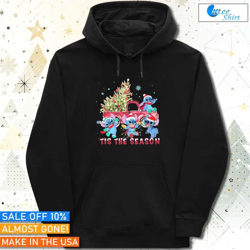 Stitch Santa 'tis the season Christmas 2023 Hoodie