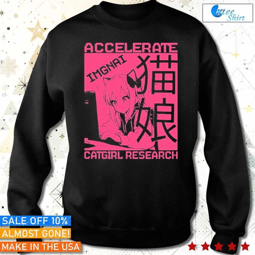 Catgirl research outlet shirt